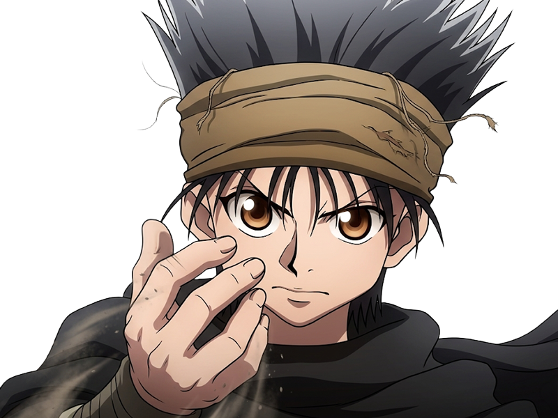 ging freecss jeune hunterxhunter hunter x anime manga homme cheveux-noirs yeux-marrons flashback