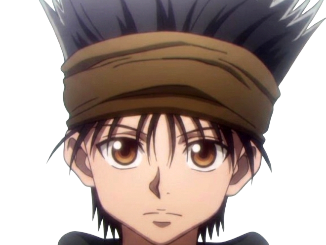 ging freecss jeune hunterxhunter hunter x anime manga homme cheveux-noirs yeux-marrons flashback