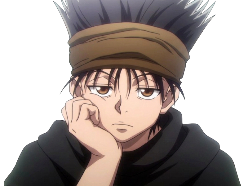 ging freecss jeune hunterxhunter hunter x anime manga homme cheveux-noirs yeux-marrons flashback