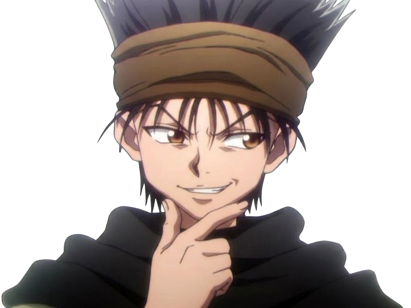 ging freecss jeune hunterxhunter hunter x anime manga homme cheveux-noirs yeux-marrons flashback