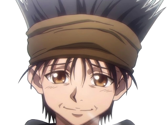 ging freecss jeune hunterxhunter hunter x anime manga homme cheveux-noirs yeux-marrons flashback