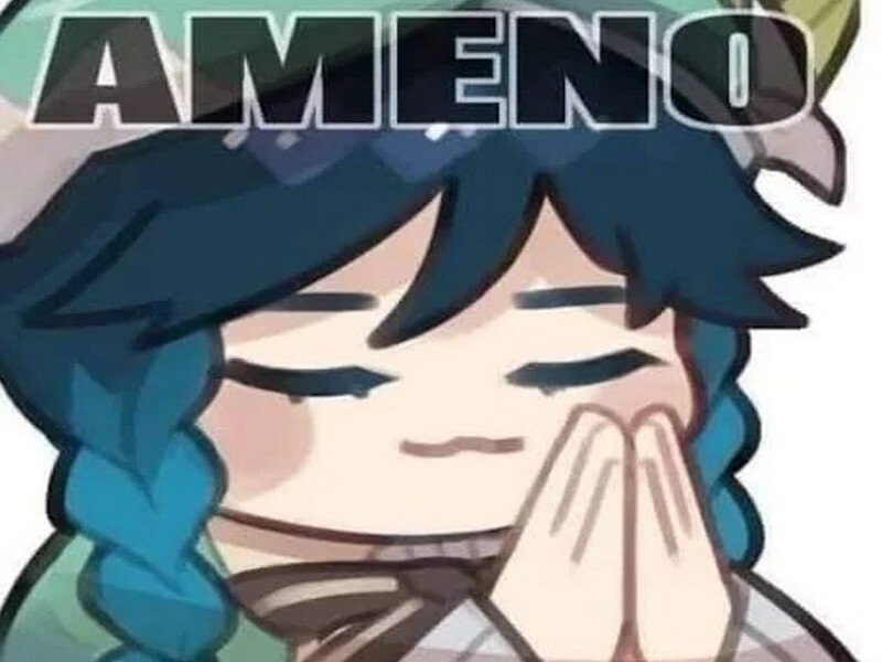 genshin impact ameno amen venti archon anemo