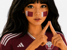 football-lisa-blackpink-yzabel-coupe-monde-kpop-japon-coree-qatar