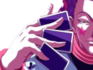 hisoka-morow-hunter-hxh-cheveux-cinabre-yeux-jaune-ambre-clown-isaac-netero-fic-bloop-carte