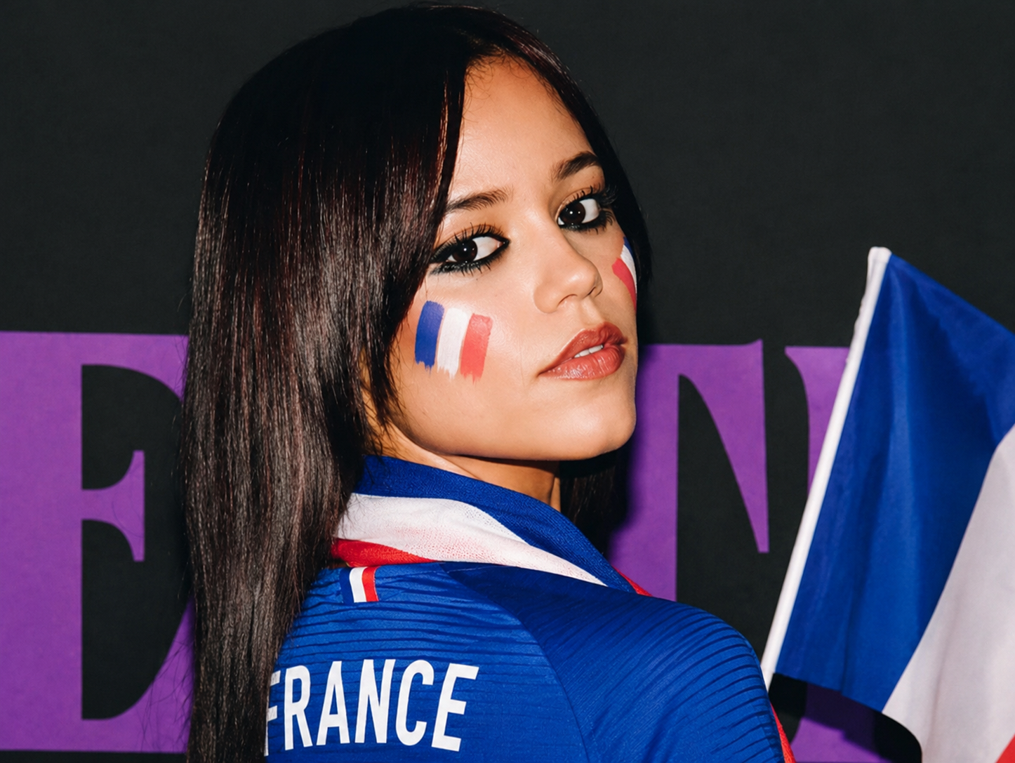 jenna ortega supportrice france edf coupe du monde 2026 foot