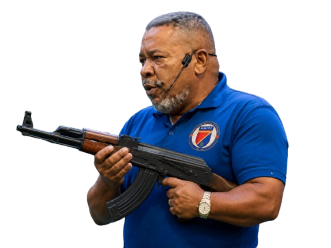 jacot deter fou haiti haitien commentateur cdm 2026 ak 47 caraibes zinzin