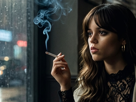 jenna-ortega-clope-cigarette-pluie-depression-fume