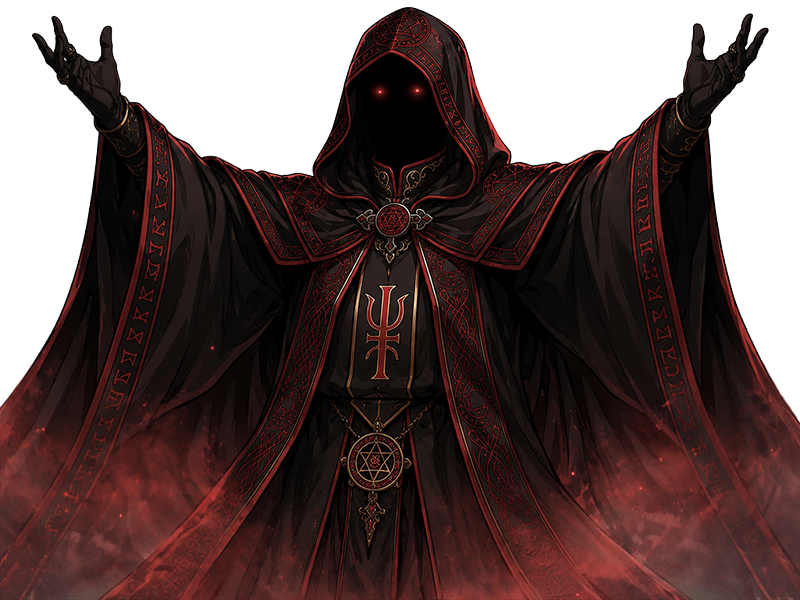 chef pape sombre cultiste culte secte adorateurs tenebres capuche fic pokemon vlt kalos-du-sud kalos sud