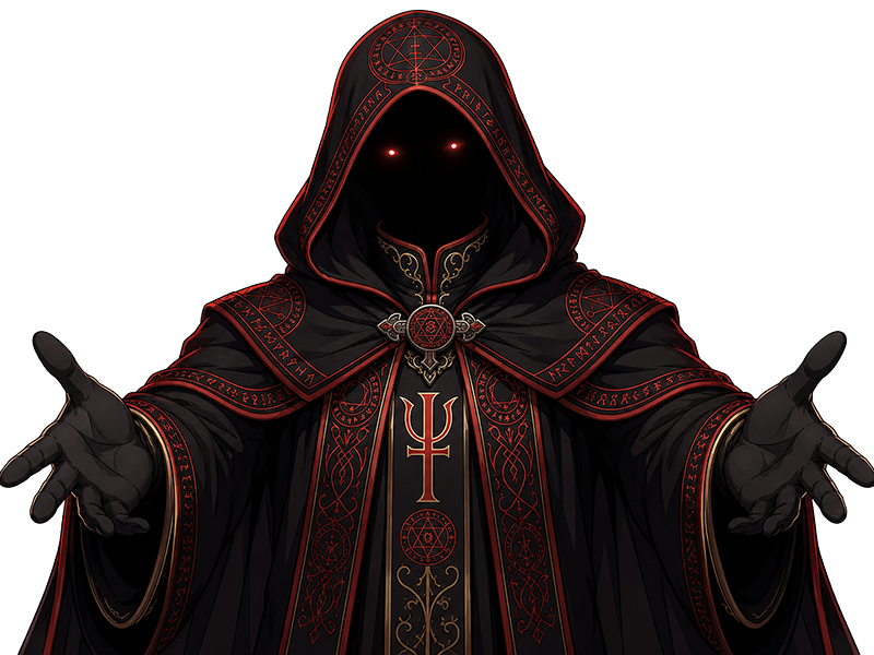 chef pape sombre cultiste culte secte adorateurs tenebres capuche fic pokemon vlt kalos-du-sud kalos sud