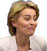 vonderleyen-ursula-salope-politique-dictatoriale-europe-moche-grimace-conne-arnaque-moquerie