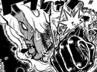saint-nerona-imu-one-piece-se-prend-un-coup-de-poing-luffy-nul-flop