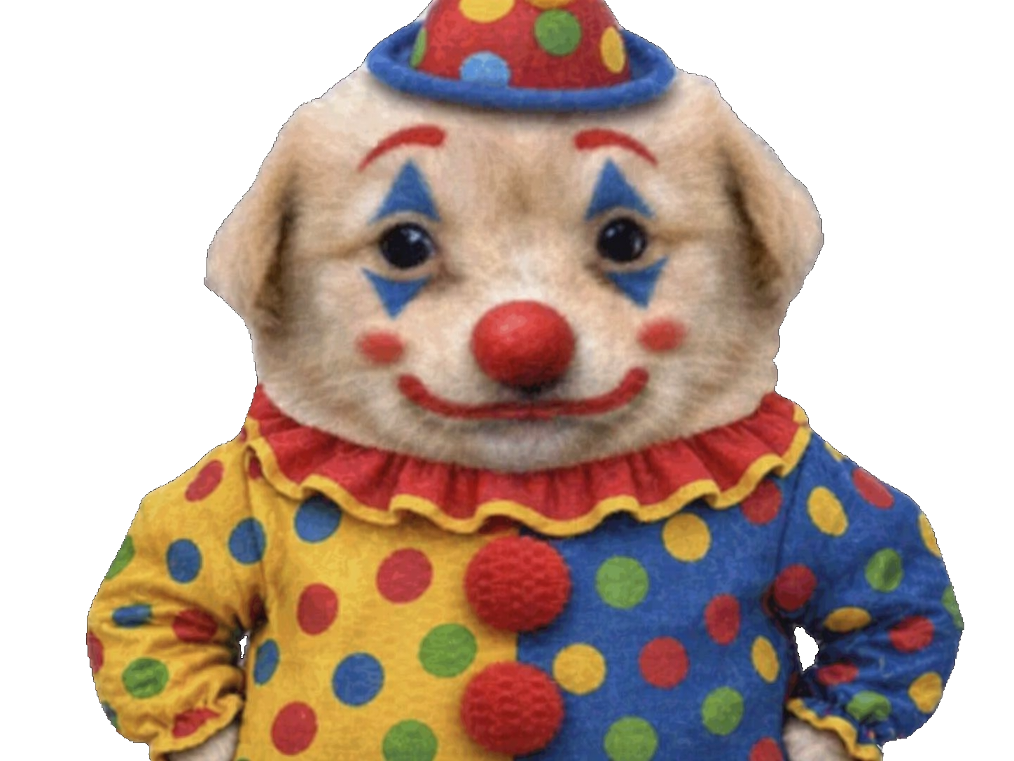 chien patron clown