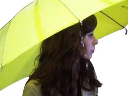 cristin milioti how i met tracy mcconnell maillol fic bloop parapluie jaune