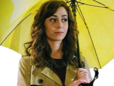 cristin milioti how i met tracy mcconnell maillol fic bloop parapluie jaune