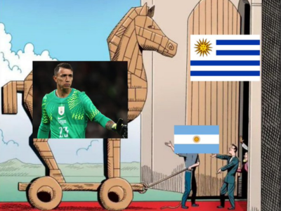 cheval troie taupe traitre agent double fernando muslera gardien uruguay uruguayen argentine argentin naturalise boulette