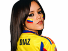 jenna-ortega-colombie-maillot-football-cdm2026-luis-diaz