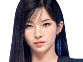 idle jeon soyeon rappeuse chanteuse coreenne kpop regard badass