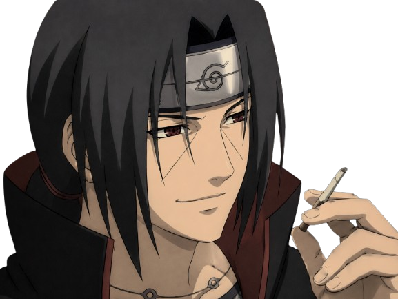 itachi chad alpha cigarette naruto konoha uchiwa flow