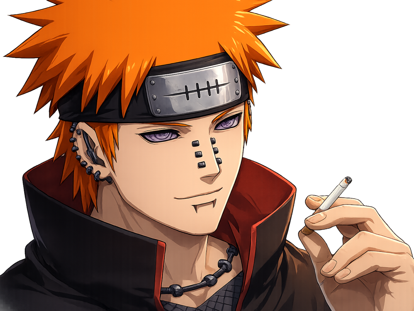 pain goat akatsuki naruto konoha chad alpha cigarette bg