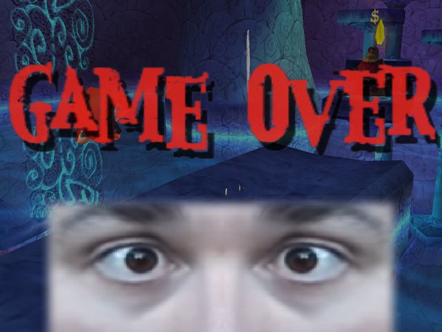 hooper game over rayman 3