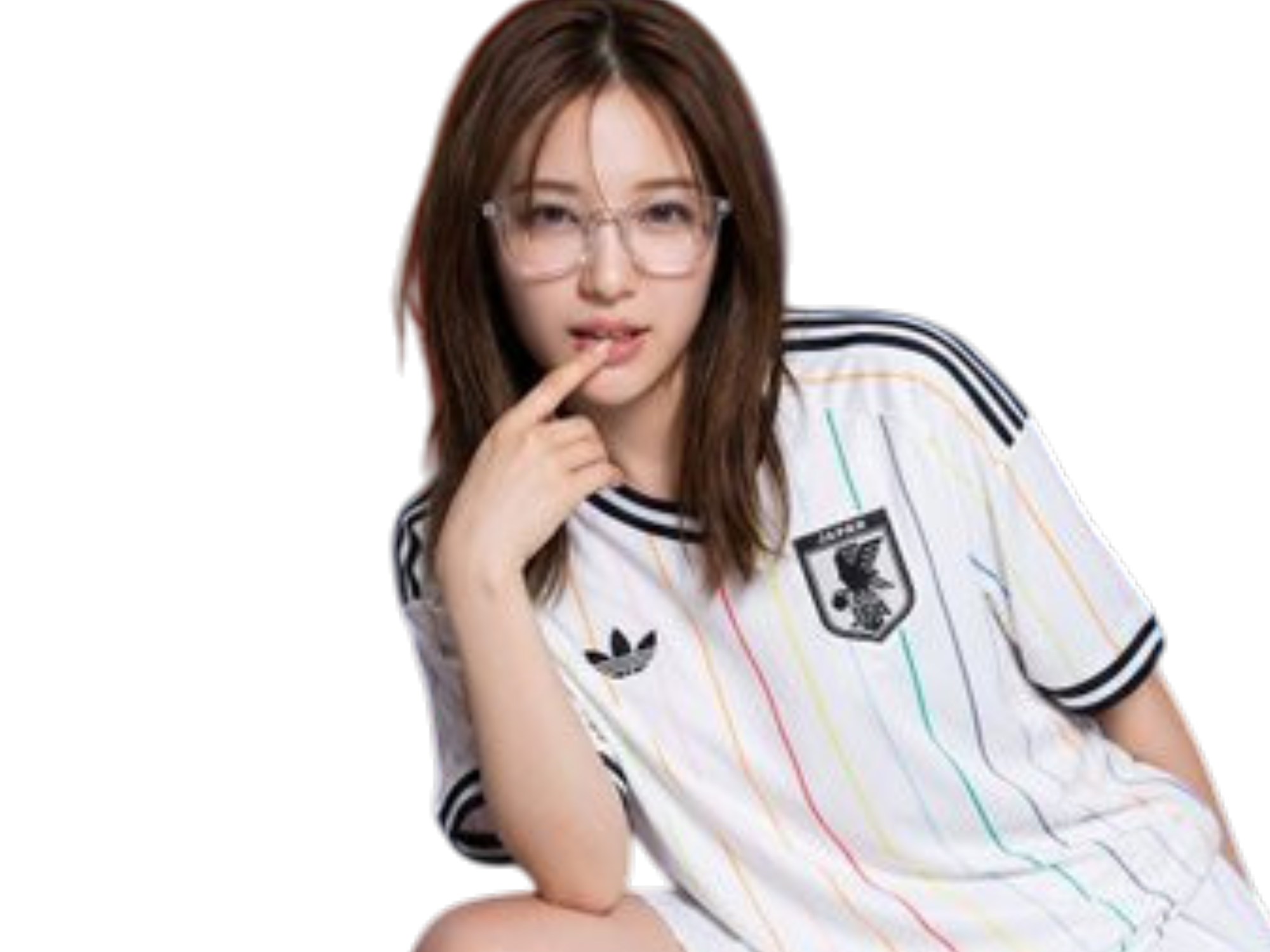 femme modele japonaise maillot exterieur japon cdm coupe du monde 2026