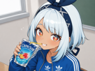 mualani-genshin-impact-capri-sun-adidas-survetement-canicule