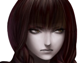 the house in fata morgana kj fille cheveux rouges serieuse