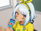 genshin-impact-mualani-bresil-capri-sun-canicule-foot-maillot