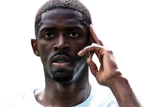 dembele ousmane edf france cdm celebration but triple