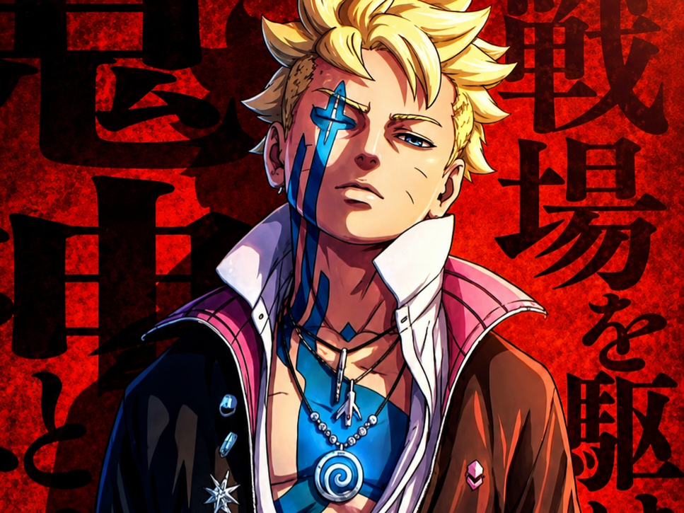 boruto flow borutotwobluevortex twobluevortex ninja adulte