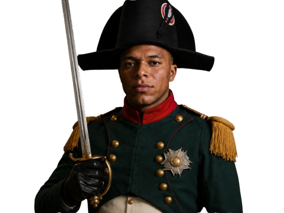 mbappe bappe cdm cdm2026 dictateur napoleon empereur medaille armee militaire foot football france the sabre