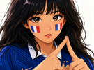 maillot-coupe-monde-foot-football-yzabel-japonnaise-cute-manga-kikoojap-asiatique-lisa-france-supportrice-anime