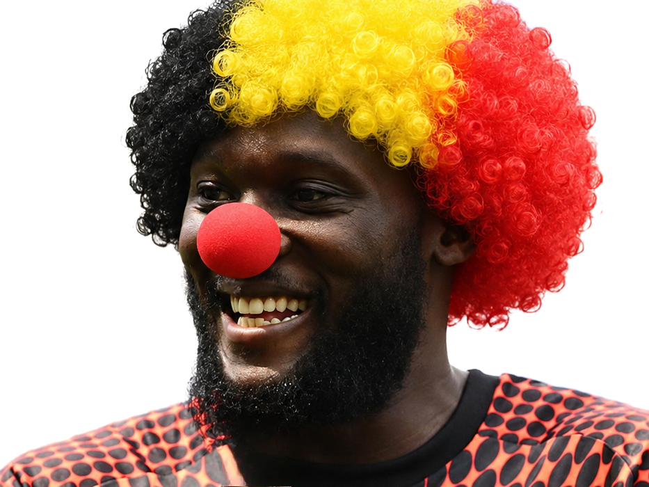 romelu lukaku belgique foot football coupe monde clown