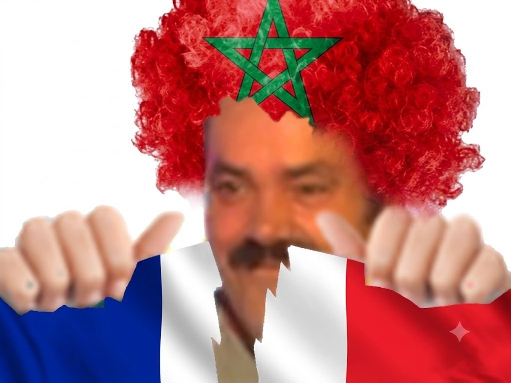 drapeau dechire france usa maroc cdm coupe du monde foot football brise