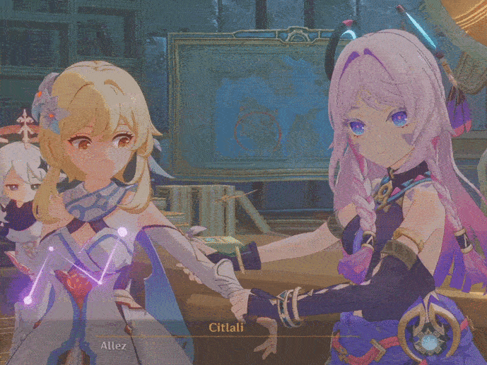 genshin impact citlali lumine gif event