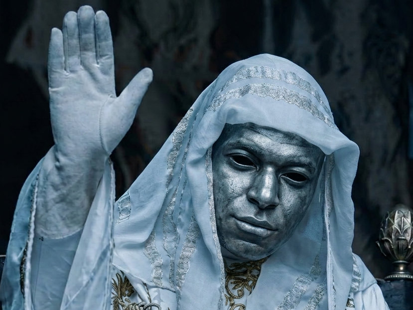 mbappe mobutu kylian france coupe monde baudouin kingdom heaven roi dictateur main