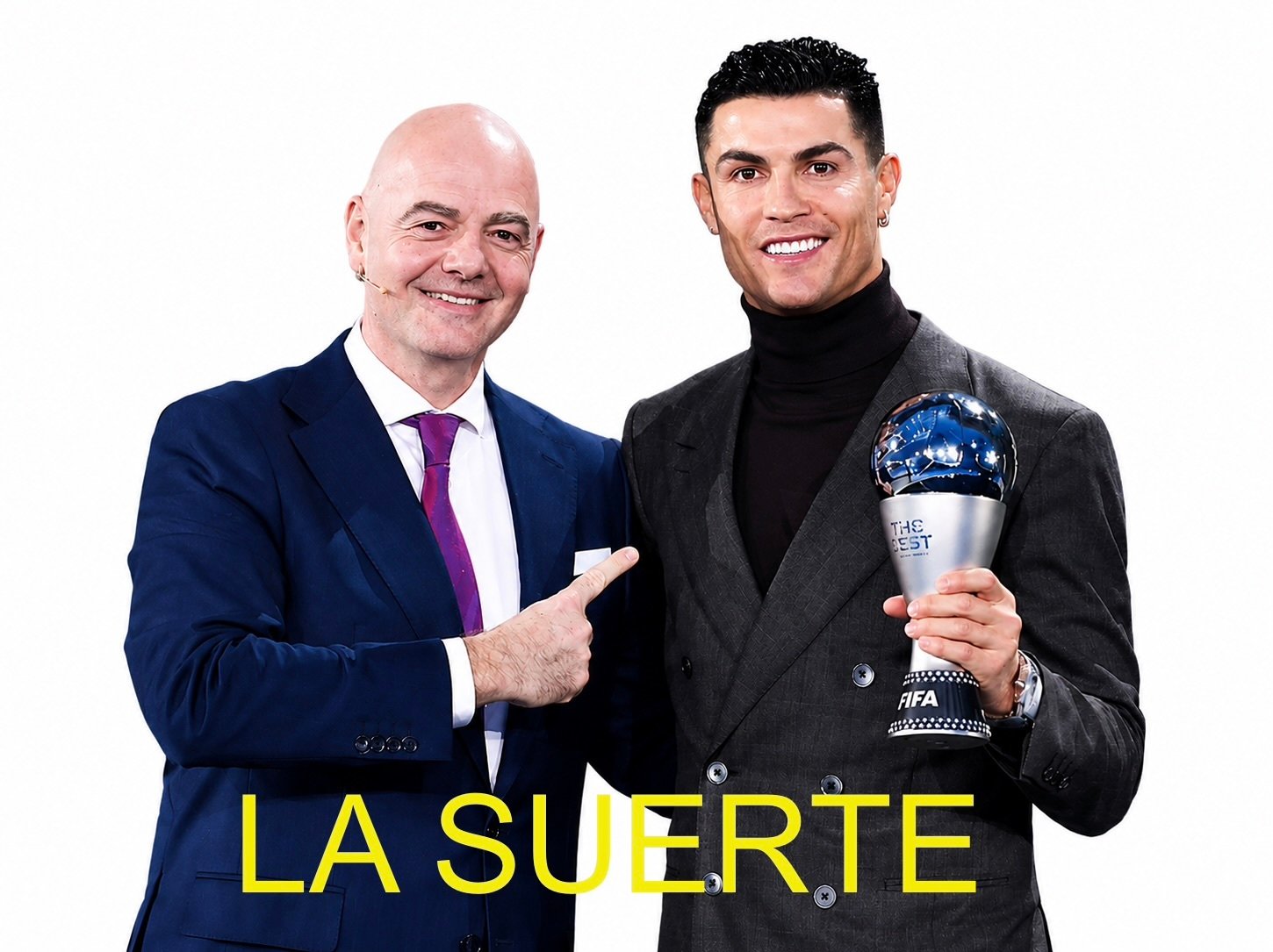 ronaldo cr7 gianni fifa infantino cdm chance foot