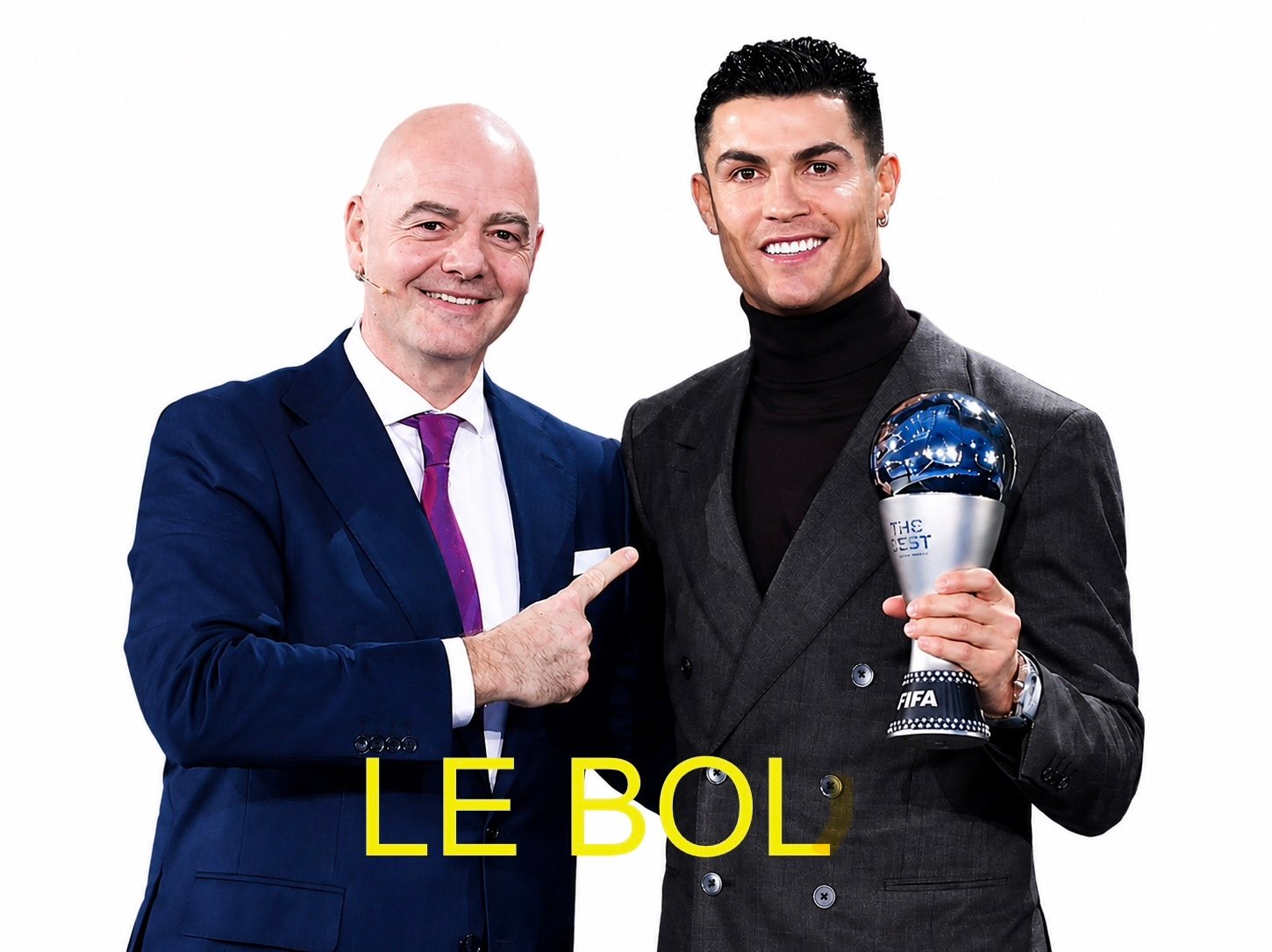 ronaldo cr7 gianni fifa infantino cdm chance foot