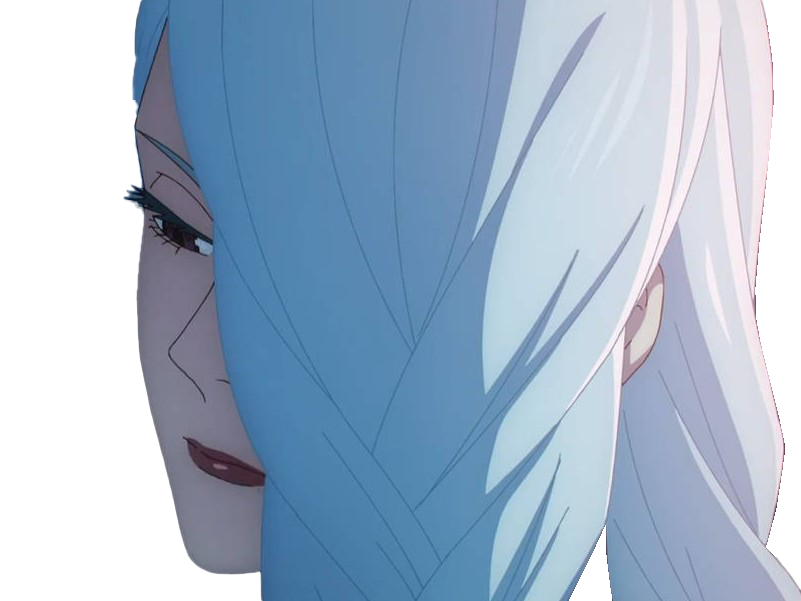 mei mei-mei jujutsu-kaisen jjk cheveux blanc yeux violet tresse ade delaide vizard fic bloop waifu