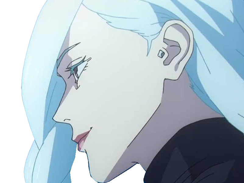 mei mei-mei jujutsu-kaisen jjk cheveux blanc yeux violet tresse ade delaide vizard fic bloop waifu