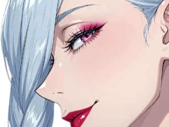 mei mei-mei jujutsu-kaisen jjk cheveux blanc yeux violet tresse ade delaide vizard fic bloop waifu