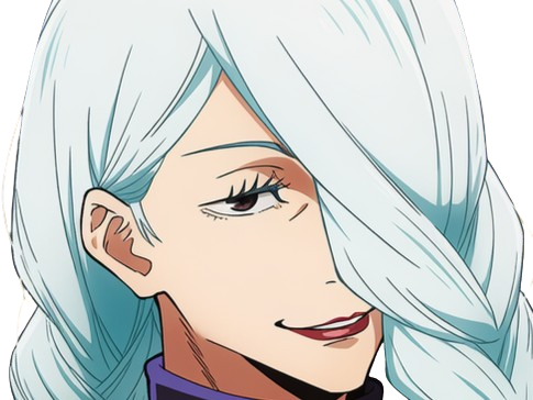 mei mei-mei jujutsu-kaisen jjk cheveux blanc yeux violet tresse ade delaide vizard fic bloop waifu