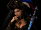 alicia-bleue-brune-princesse-pirate-pensive