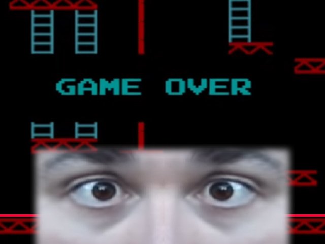 hooper game over donkey kong
