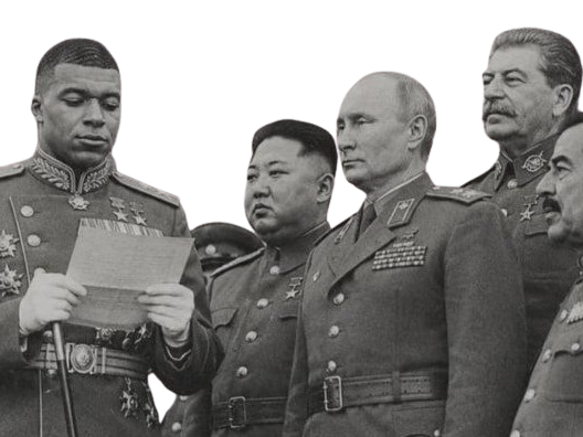 mbappe dictateur foot edf putin kim staline mobutu