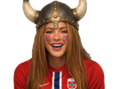 shakira-norvege-maillot-cdm2026-haaland-viking-casque-drapeau