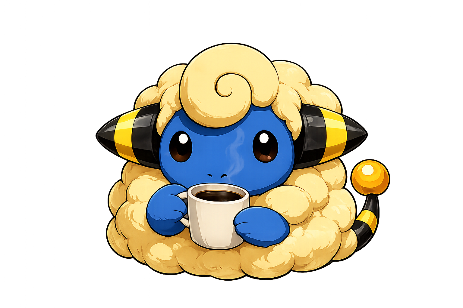 wattouat mignon chat aya drole poche mareep cafe