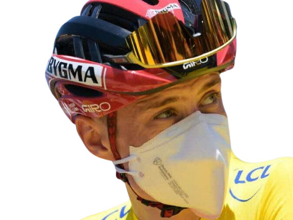 jonas vingegaard masque tour de france covid