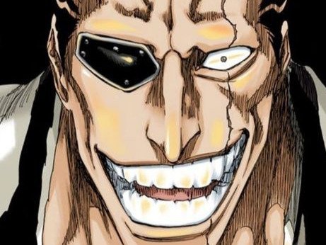zaraki kenpachi bleach cheveux noir cicatrice bandeau sepp fic bloop