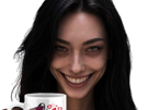 daisy-coreenne-belle-charme-regard-badass-tasse-luu-asiatique-sourire-malsaine-demoniaque